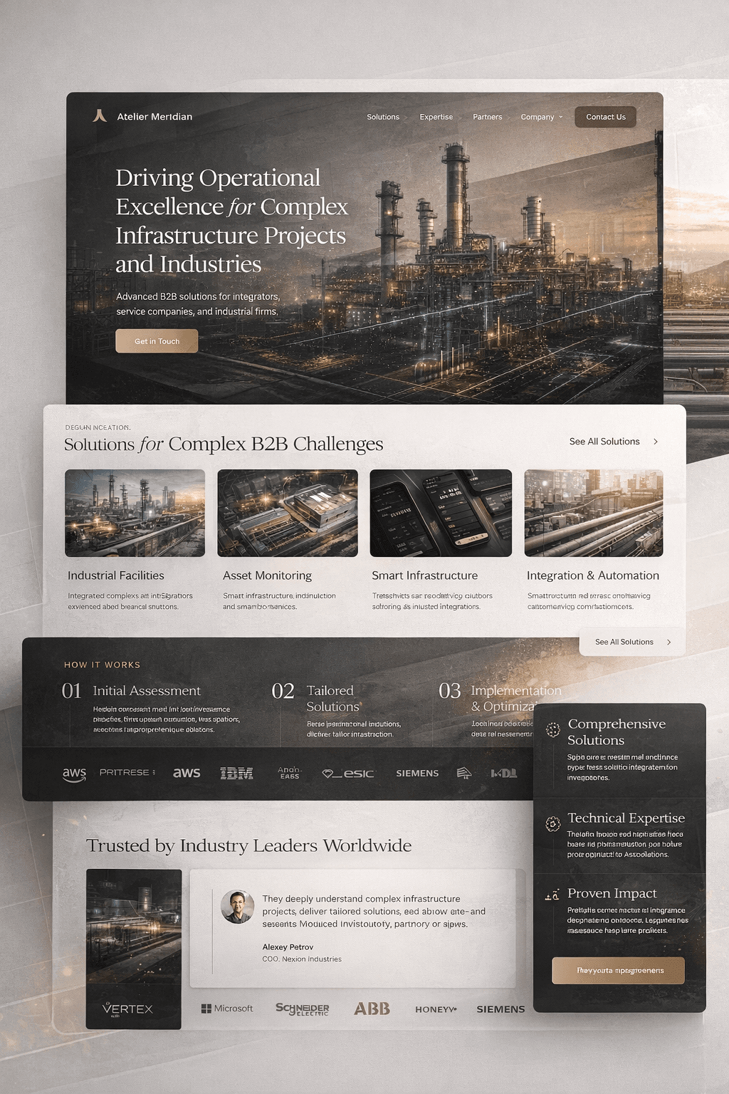 Corporate Website for a B2B Company